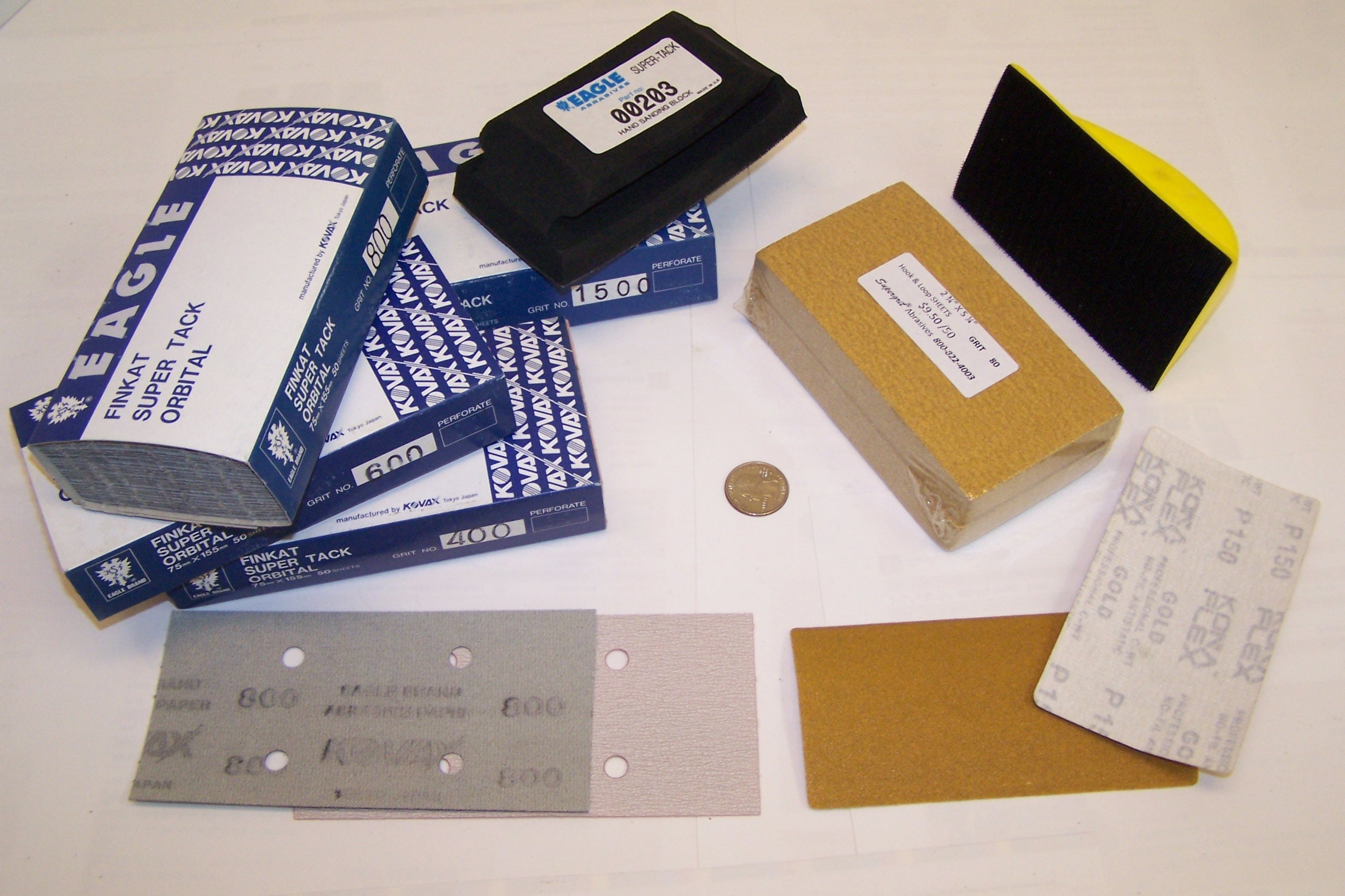 2 3/4" X 5" KOVAX (JAPAN) BLACK FOAM PAD KIT