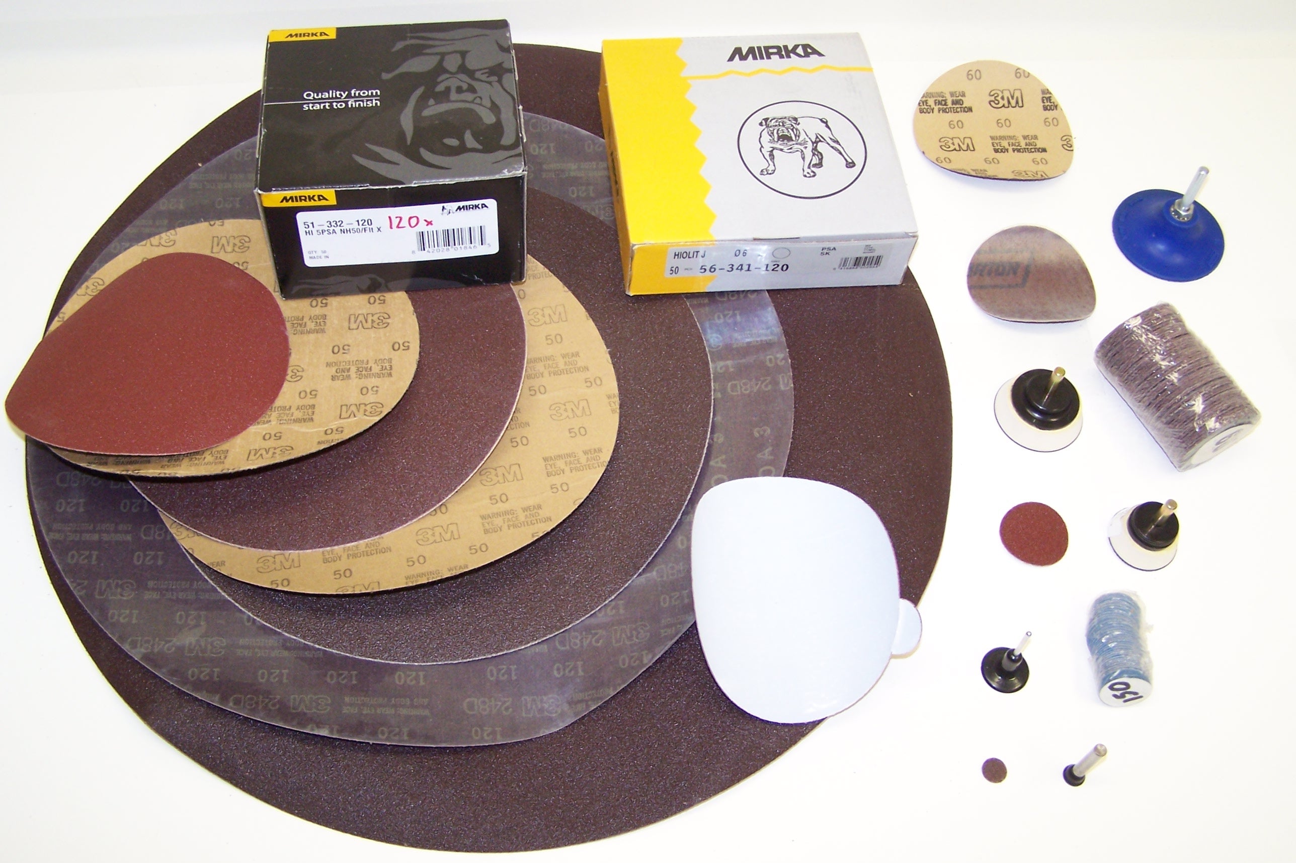 RED AO PSA CLOTH DISCS