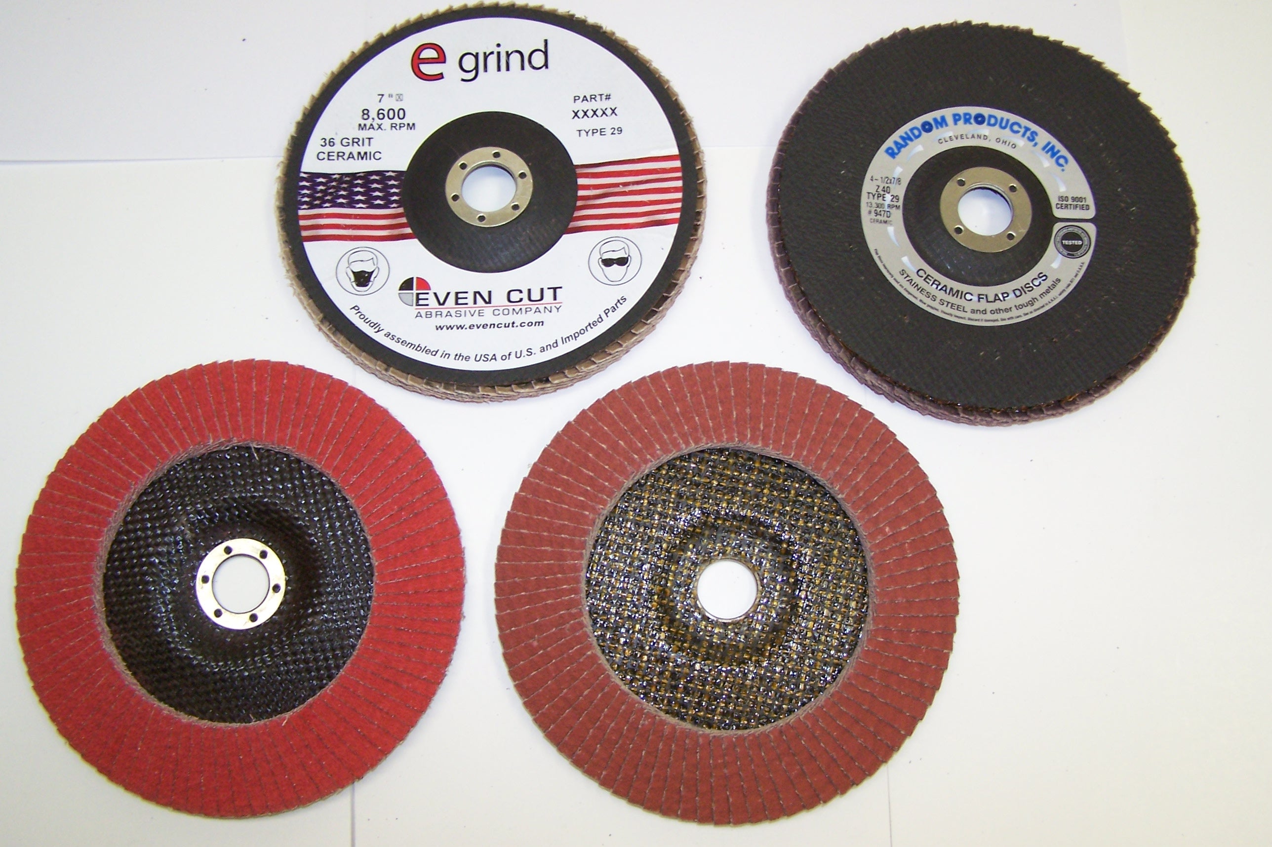 FLAP DISC TYPE 27 (FLAT) - CERAMIC IMPORT MACRODISC