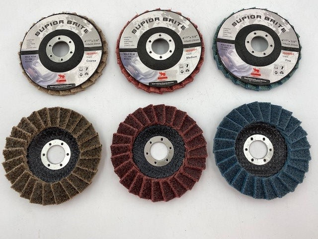 Non-Woven Flap Discs (Brown)