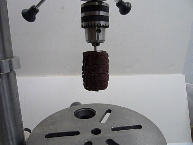 Sand Flap mounted on 1/4" Shank